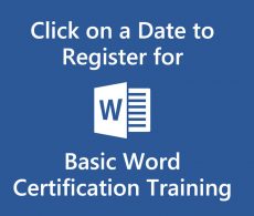 Microsoft Word Training at Intellisoft