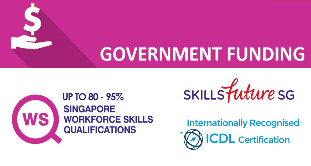 Skills Future, WSQ Grant, ICDL Certification at intellisoft in singapore