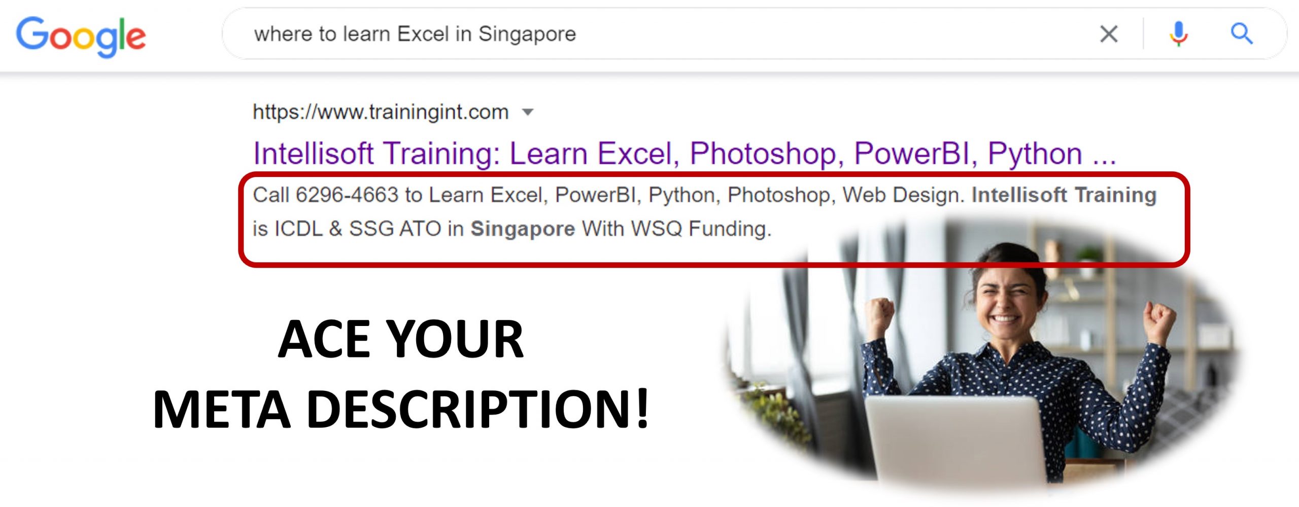 Learn What to Write in Meta Description for Better SEO at Intellisoft Singapore