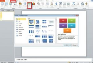 SmartArt Options in PowerPoint