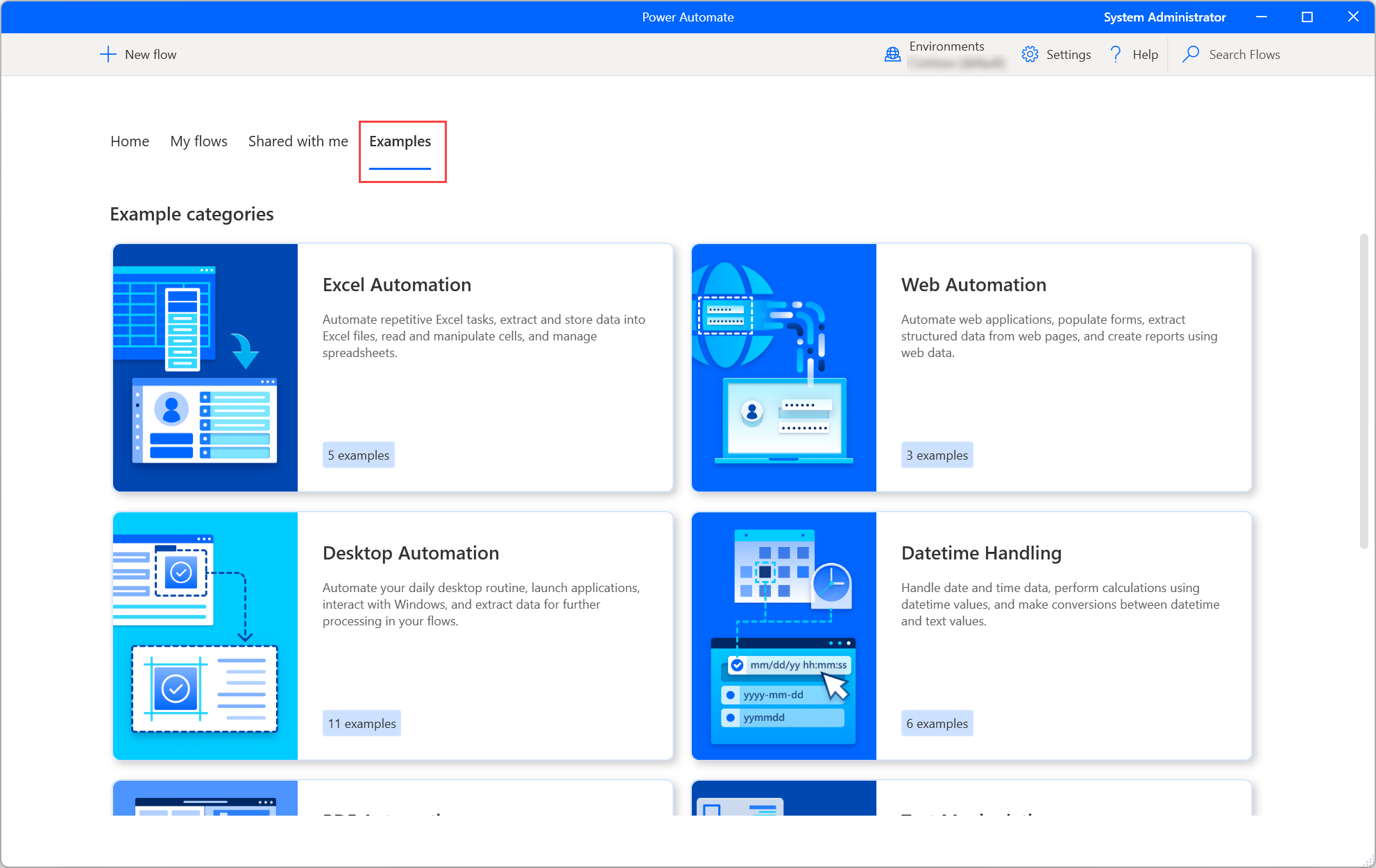 Examples of Power Automate Automations Workflows
