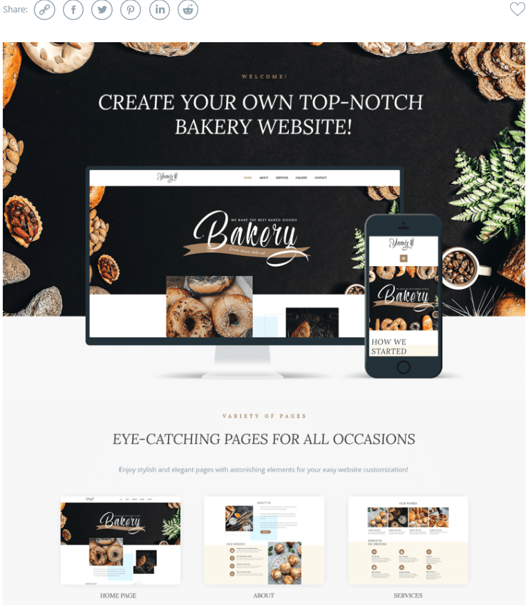 Bakery Website Design Training