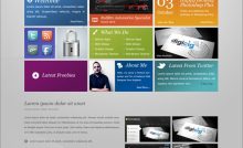 Website Design in Adobe Photoshop