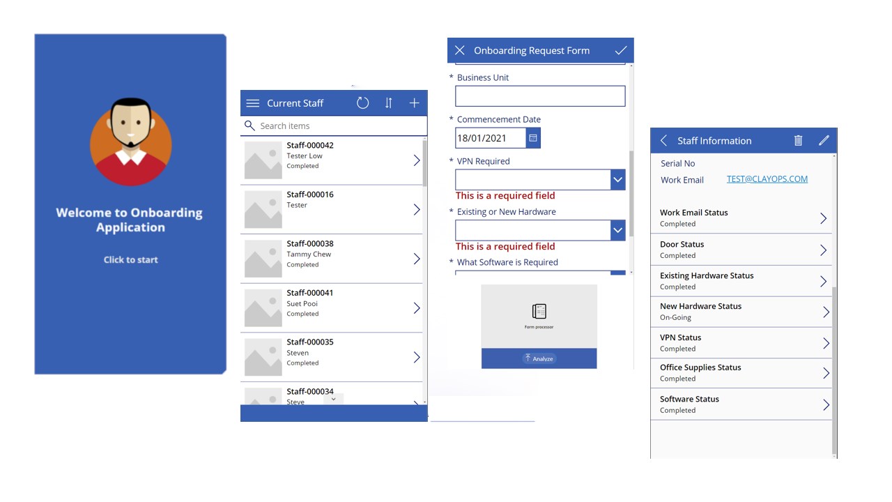 Employee Onboarding App with Power Apps and Power Automate Training in Singapore at Intellisoft