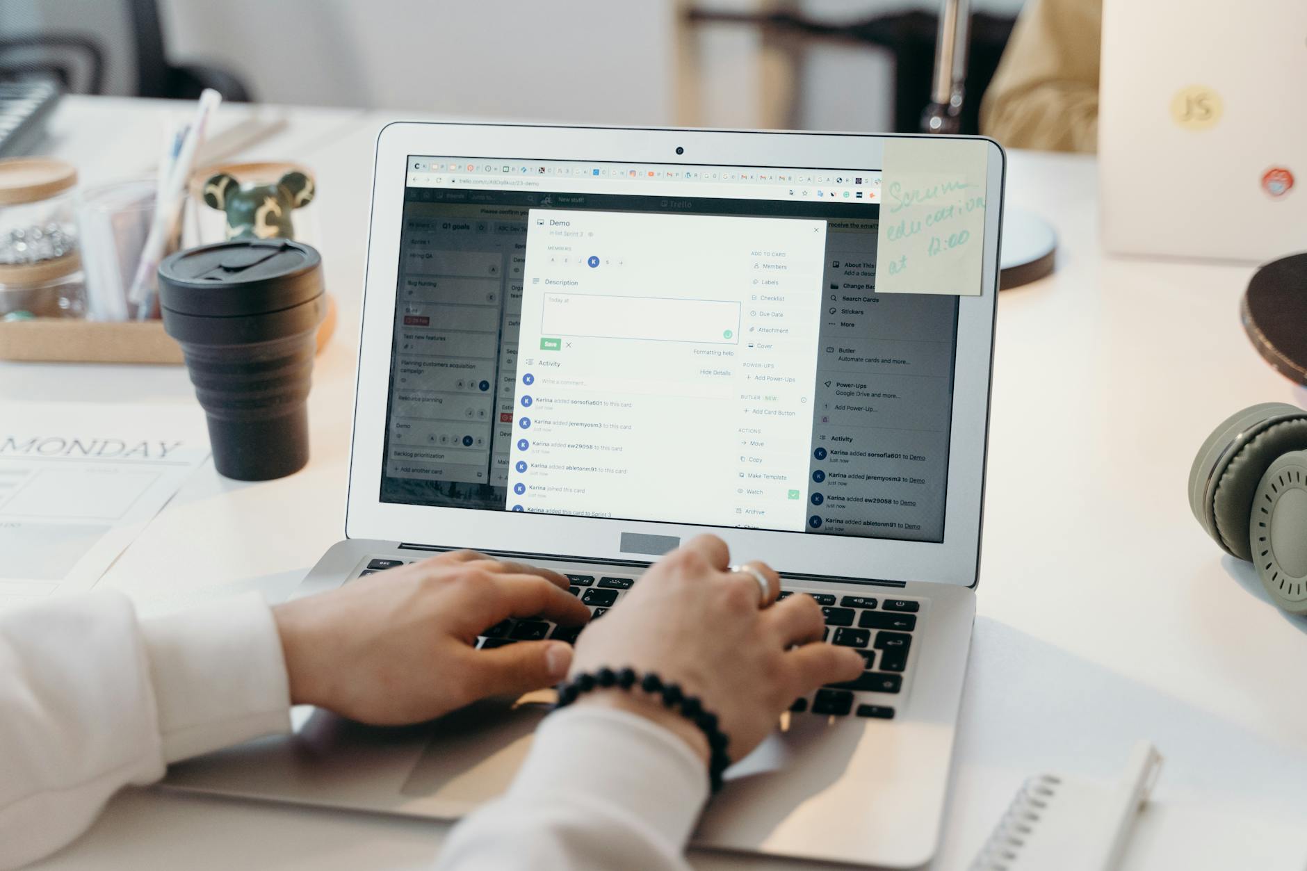 How to use Copilot in Outlook: laptop open on an email draft ready for the Copilot pane