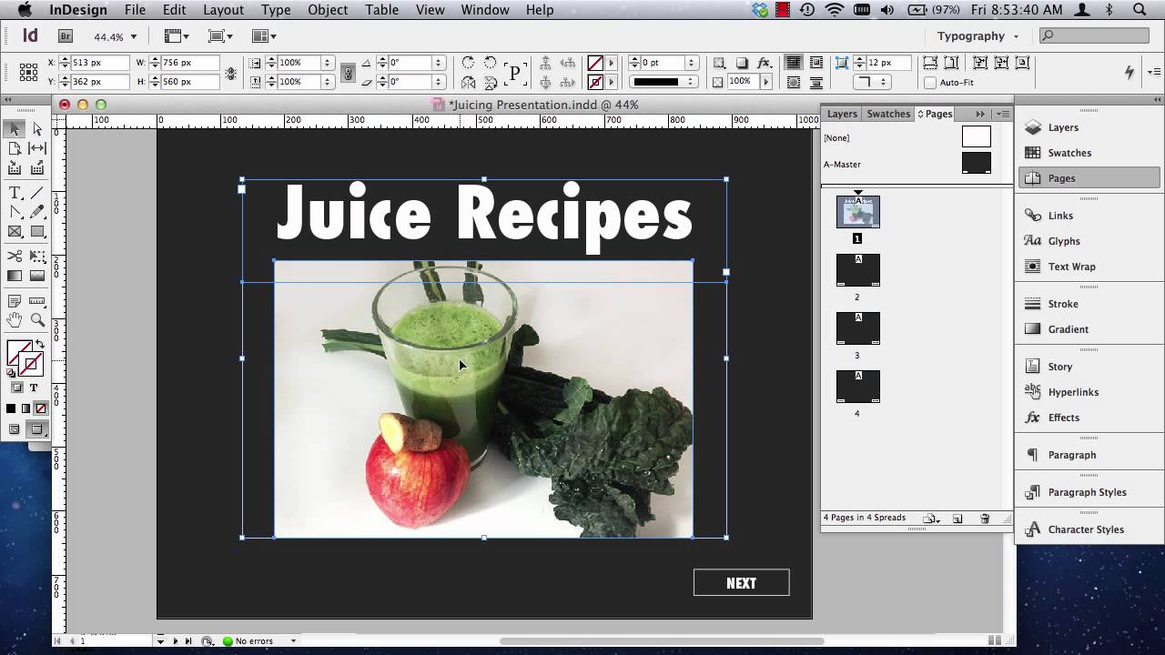 Презентация adobe indesign