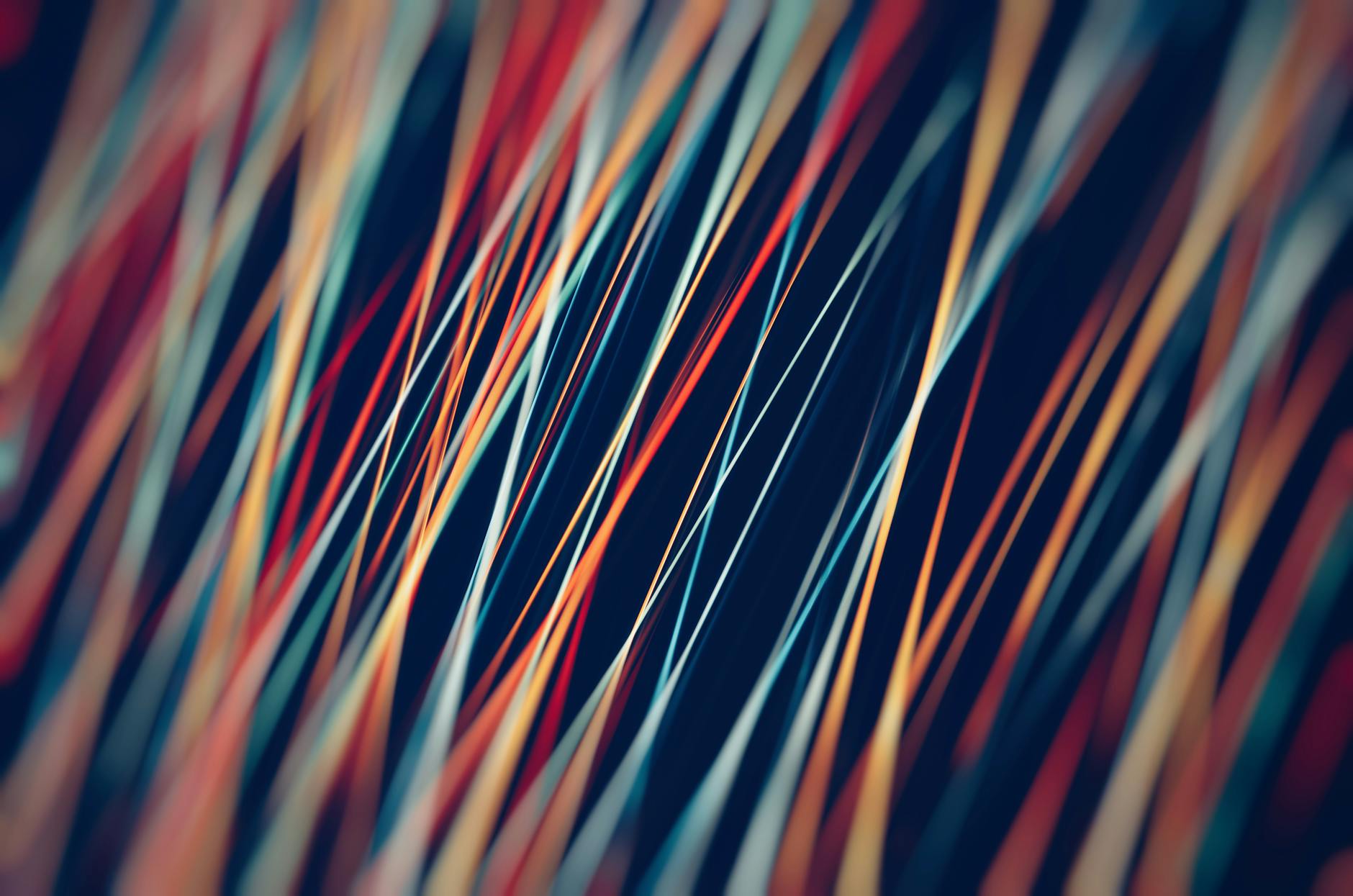 Colourful abstract motion lines representing the four PowerPoint animation categories