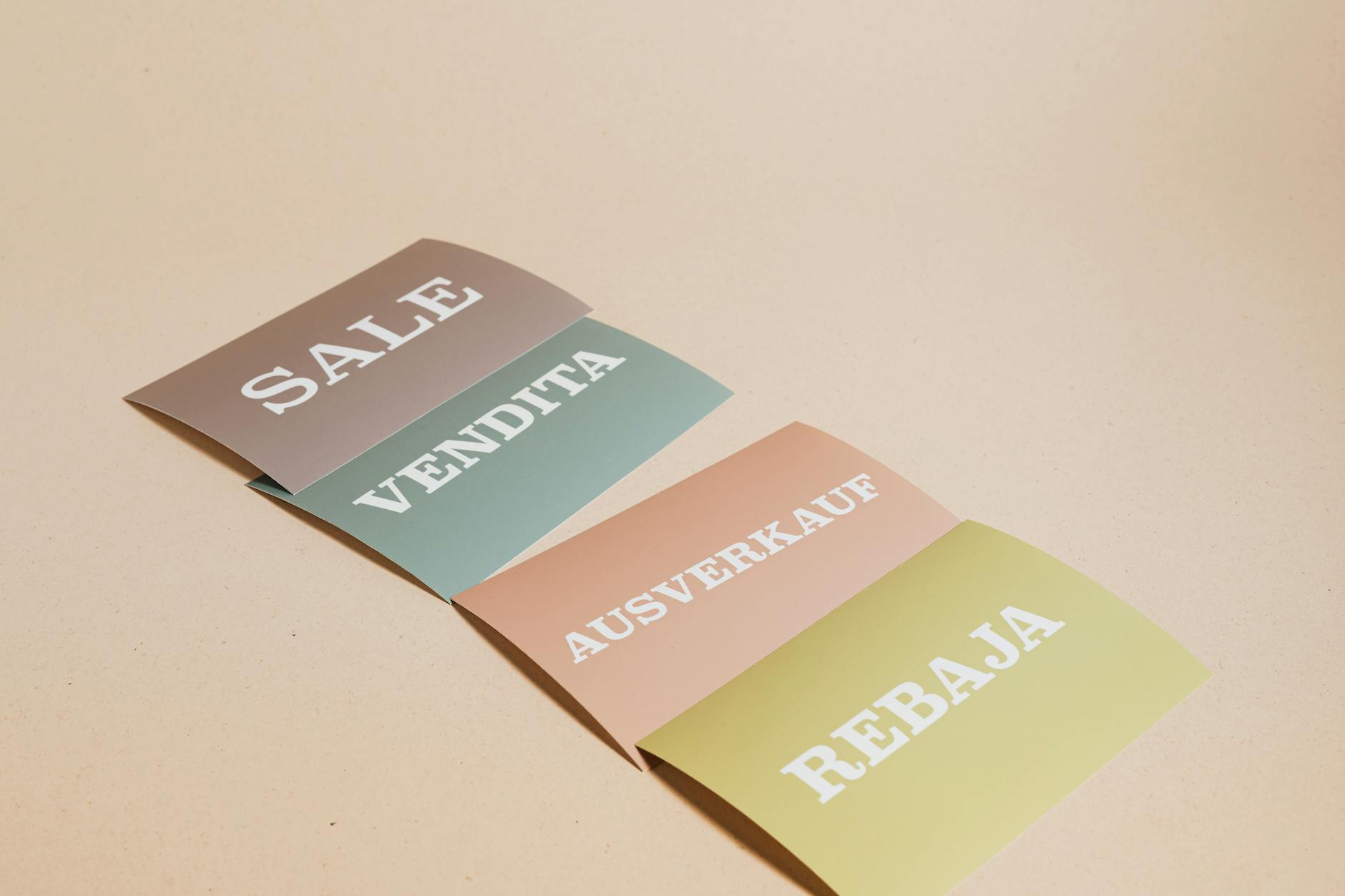 Printed posters and flyers exported from Canva as PDF Print for crisp results
