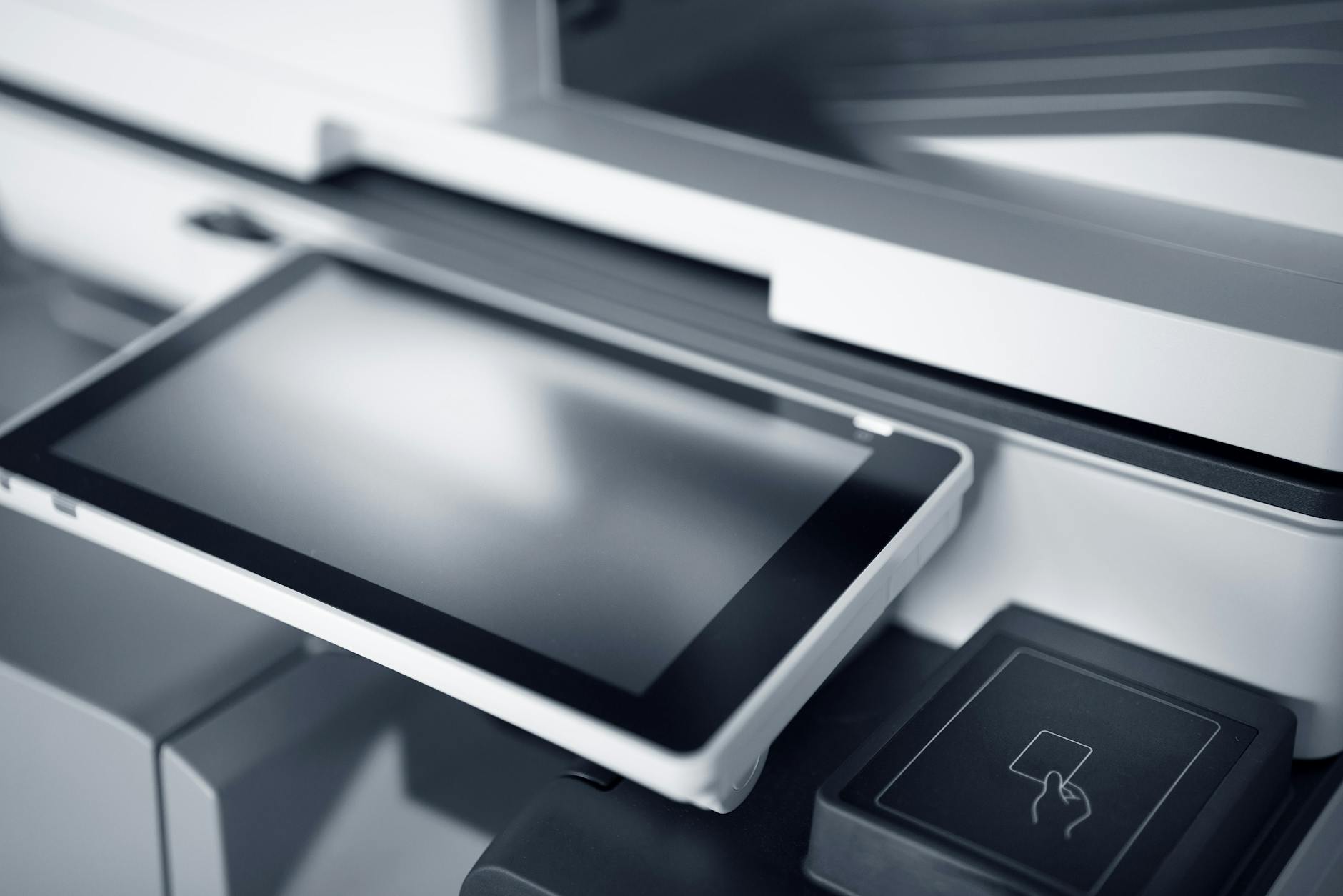 A printer producing a colour document for PDF Print export