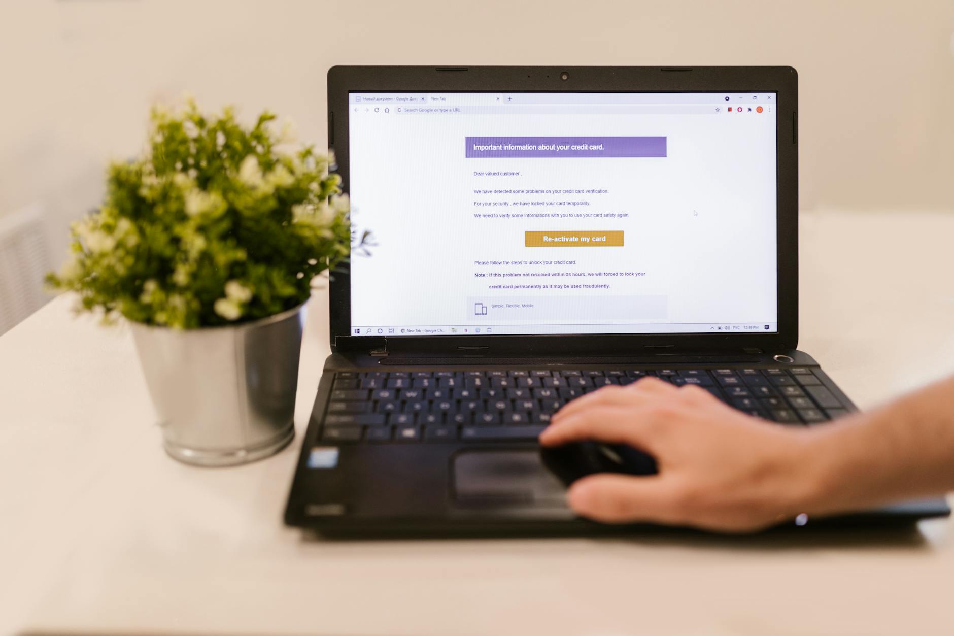 Summarising a long email thread with Copilot in Outlook on a laptop