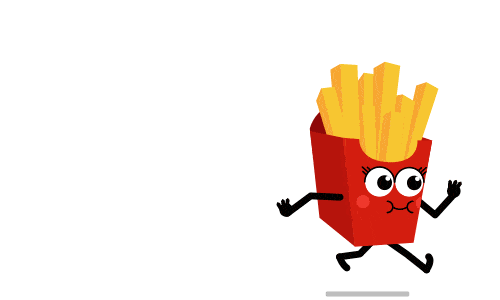Running Fries... Automated GIF