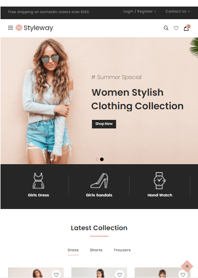 Fashion Style WordPress Web Design Course in Singapore