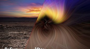 Learn to Use Twirl Effect in Photoshop